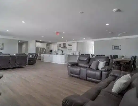 Clean and organized senior living home