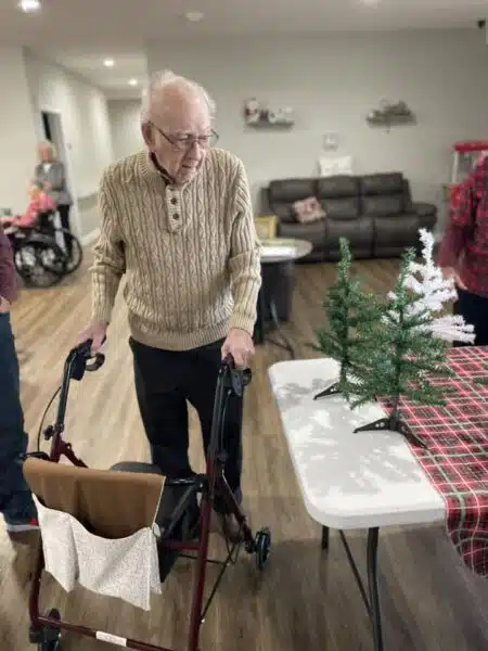 Signs of incompetence in elderly