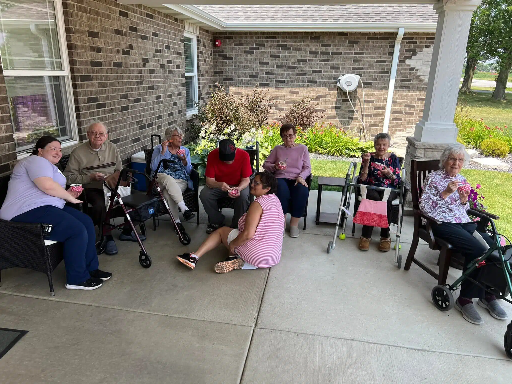 What does assisted living provide?