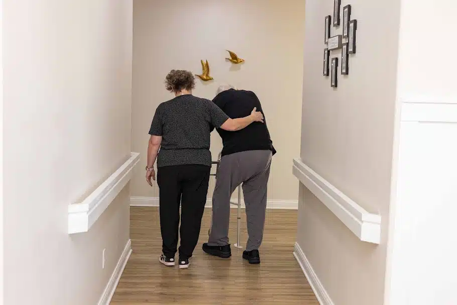 Physical support for seniors in assisted living Indiana